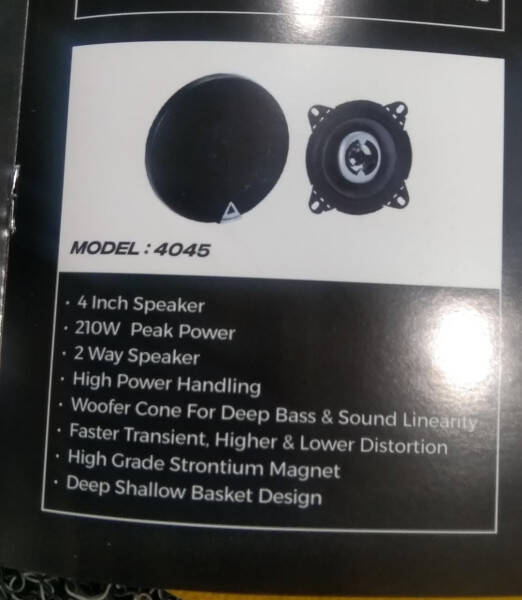 Coaxial Car Speaker - RD Overseas