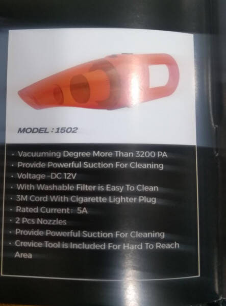 Car Vacuum Cleaner - RD Overseas