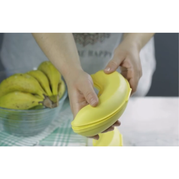 Banana Shape Lunch Box - Generic