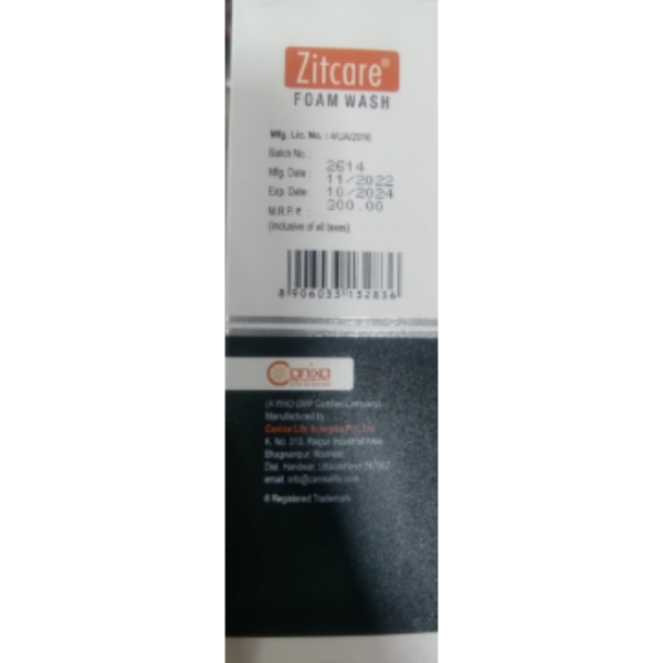 Zitcare Foam Wash - Canixa