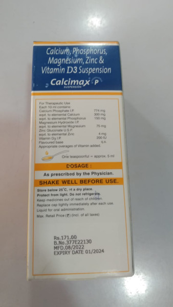 Calcimax-P suspension - Meyer Vitabiotics