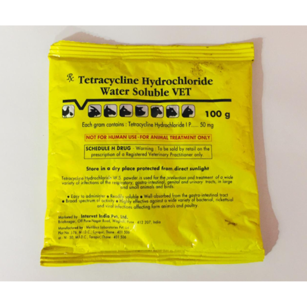Tetracycline Hydrochloride Water Soluble Powder Vet-Image