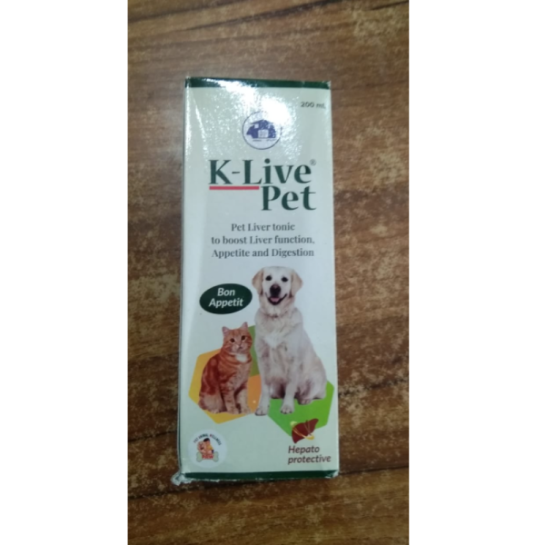 K - Live Pet Liver Tonic - Karnataka Antibiotics & Pharmaceuticals Limited