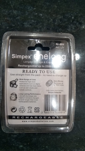 Rechargeable Battery - Simpex