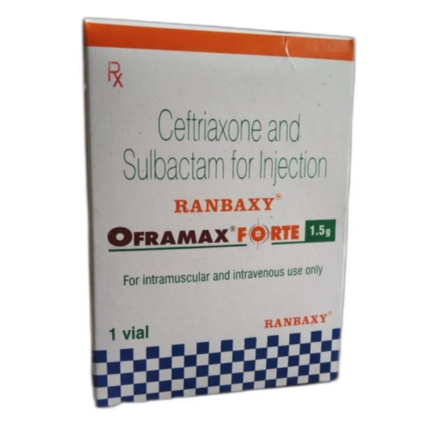 Oframax Forte 1.5g Injection - RANBAXY