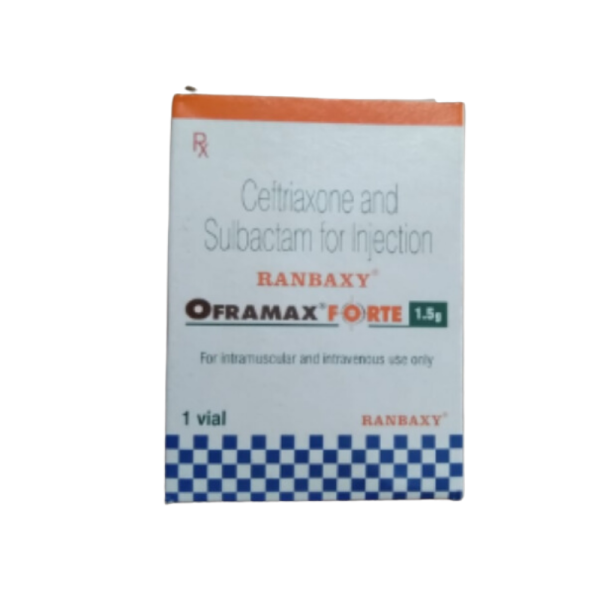 Oframax Forte 1.5g Injection - RANBAXY