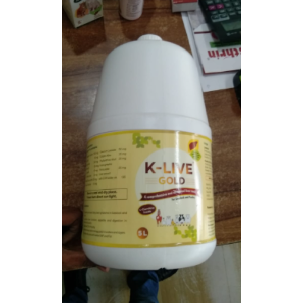 K Live Gold Animal Feed Supplement - Karnataka Antibiotics & Pharmaceuticals Limited