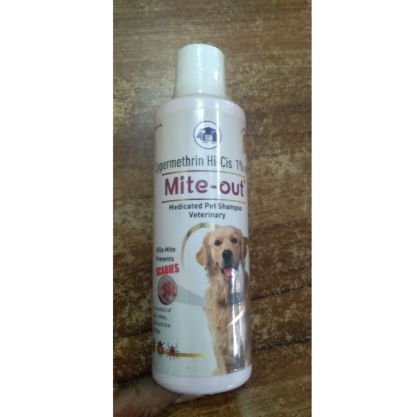 Offers Mite Out Medicated Pet Shampoo