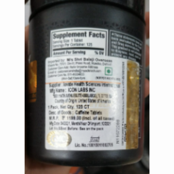 Platinum 100% Caffeine - MuscleTech