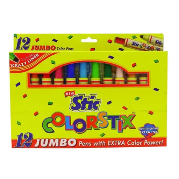 Jumbo Colorstix Sketch Pens - Stic