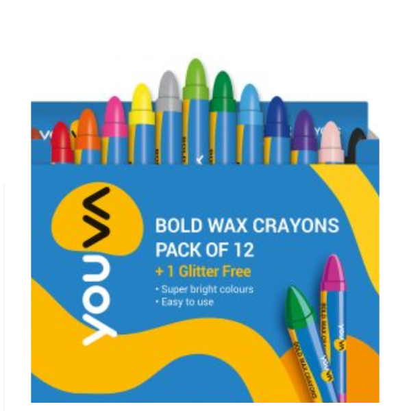 Bold Wax Crayons - Navneet Youva