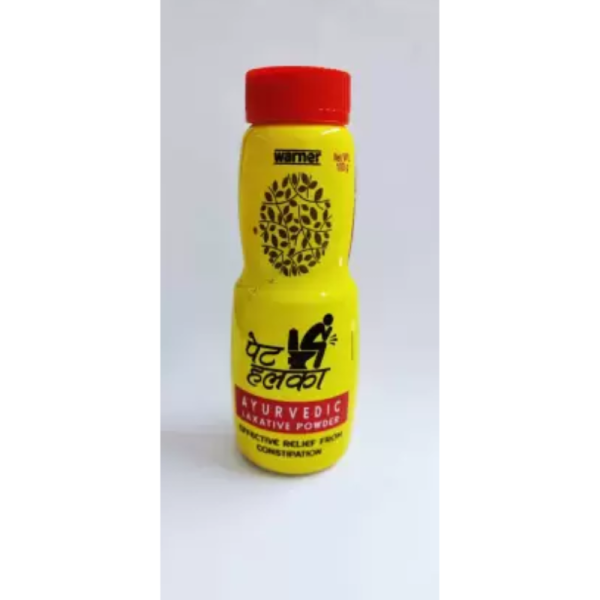 PET HALKA AYURVEDIC LAXATIVE POWDER - Warner India Phama  Pvt. Ltd.