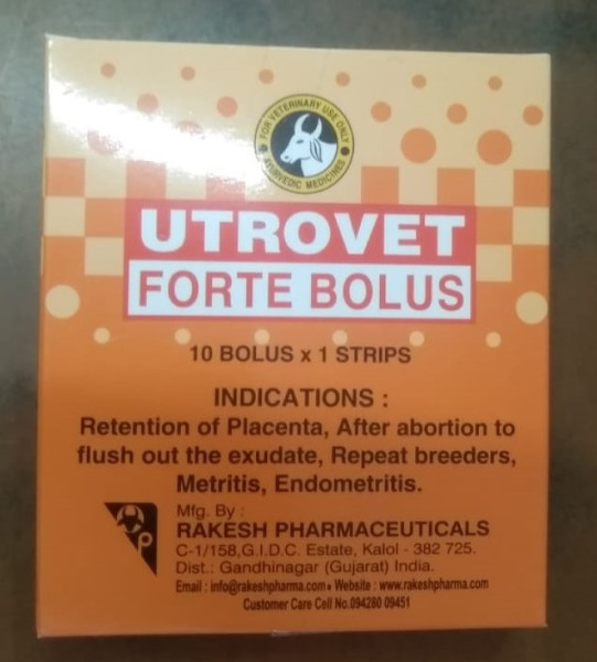 Utrovet Forte Bolus - Rakesh Pharmaceuticals