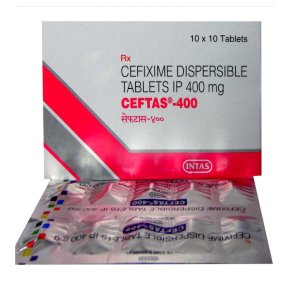 Ceftas - 400 Tablets - Intas Pharmaceuticals Ltd