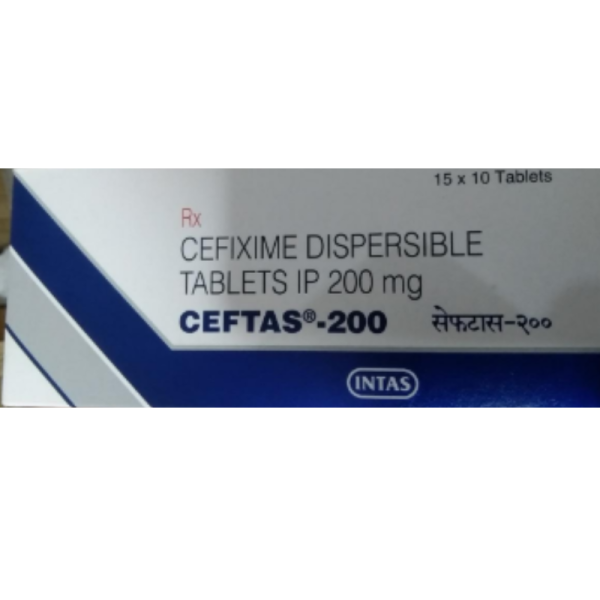 Ceftas - 200 Tablets - Intas Pharmaceuticals Ltd