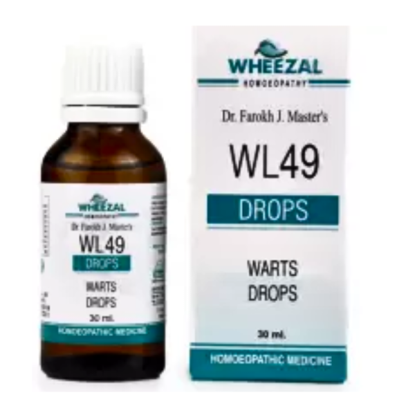 WL-49 Warts Drops - Wheezal
