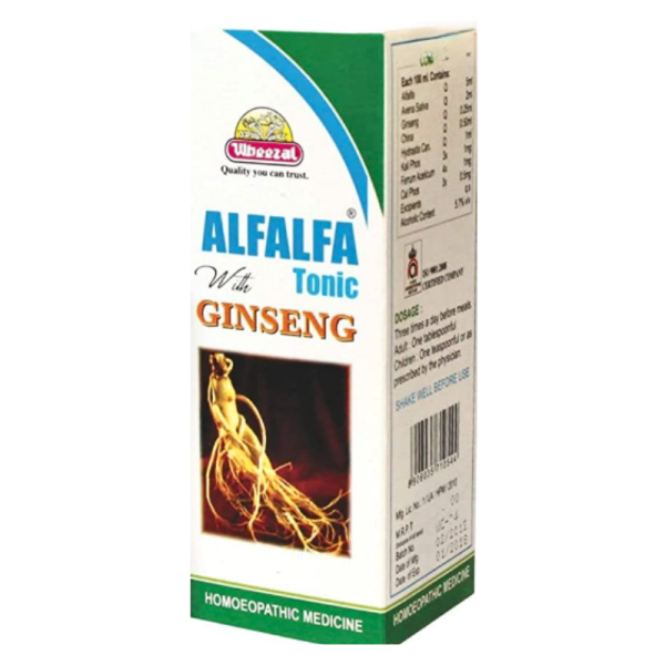 Alfalfa with Ginseng Tonic - Wheezal