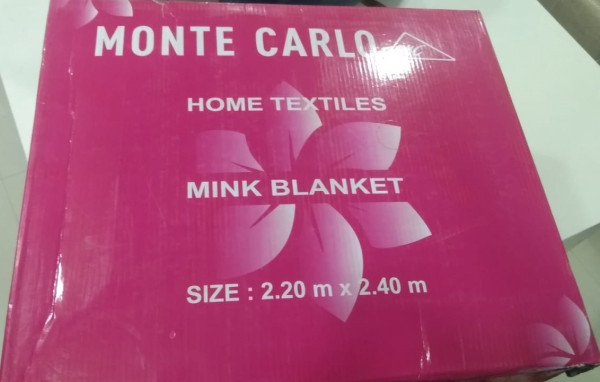 Monte carlo uphar mink blanket sale