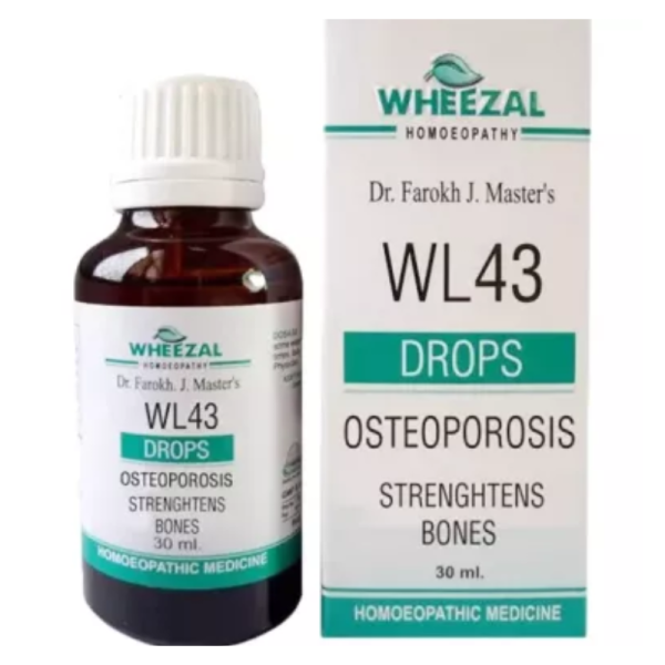 WL-43 Osteoporosis Drops - Wheezal