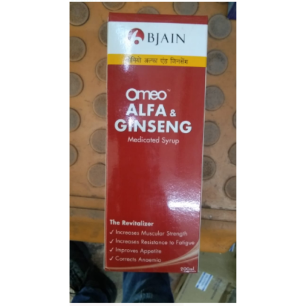 Omeo Alfa & Ginseng Syrup - Bjain