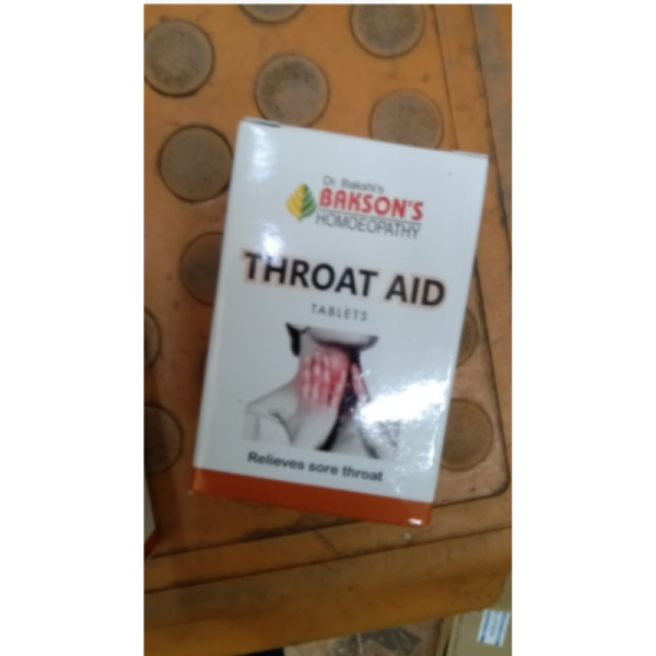 Throat Aid Tablets - Bakson Homeopathy