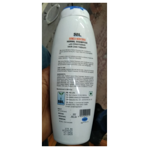 Arnica Montana Herbal Shampoo with Conditioner - SBL