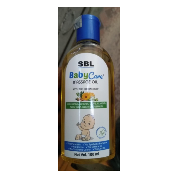 Baby Care Massage Oil - SBL