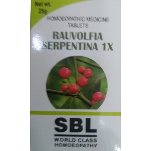 Rauvolfia Serpentina 1X - SBL