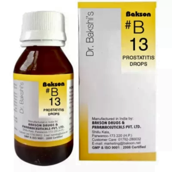 B13 Prostatitis Drops - Bakson's