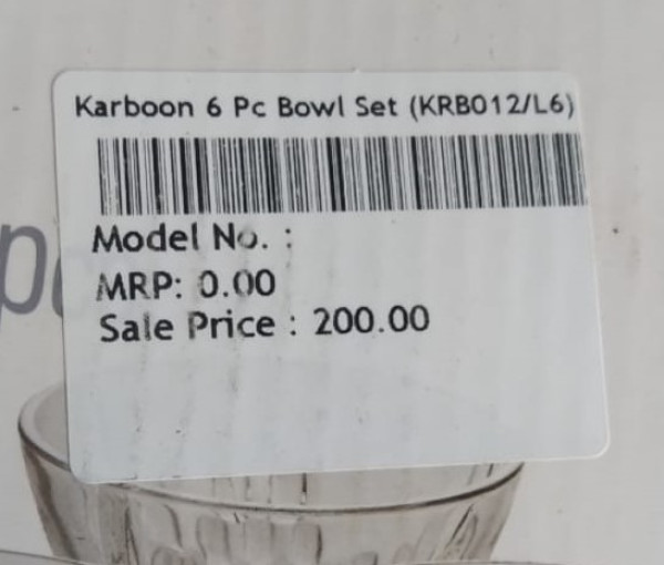 Bowls - Karbonn