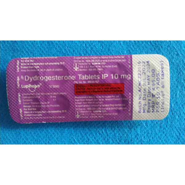 Lupihope Tablets - Lupin