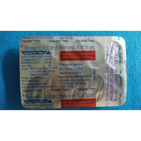 Trapic MF Tablets - Sun Pharmaceutical Industries Ltd