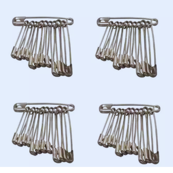 Steel Safety Pins Combo - Generic