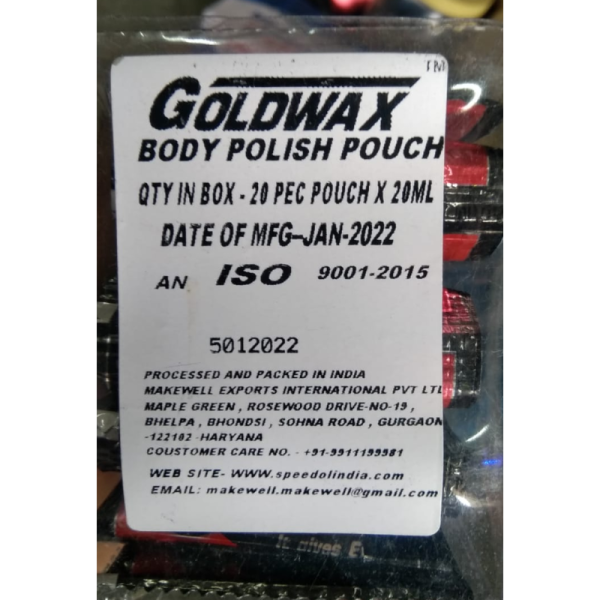 Automobile Silicon Body Polish - Goldwax