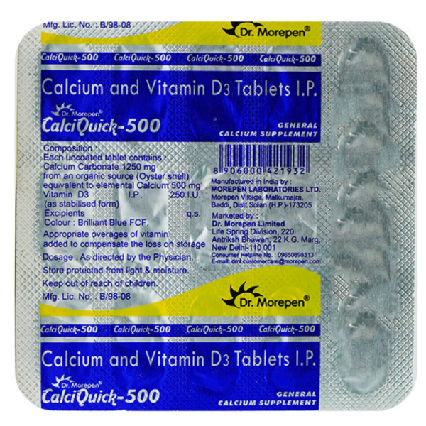 CalciQuick 500 - Dr. Morepen