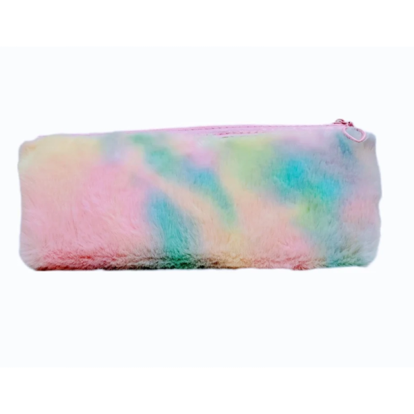 Soft Fur Diary With Attached Pencil Pouch - Generic