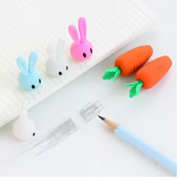 Rabbit & Carrot Eraser - Generic