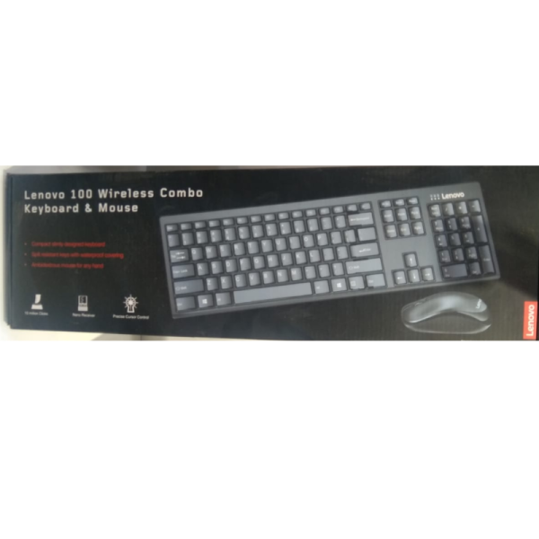Wireless Keyboard And Mouse Combo - Lenovo
