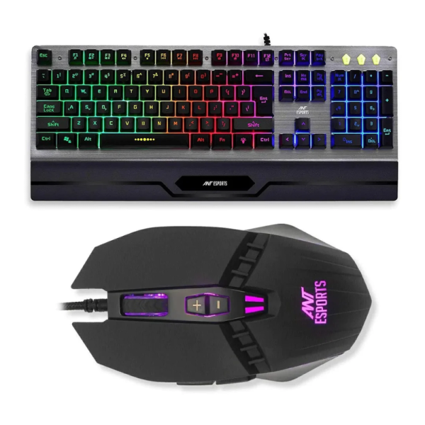 Gaming Backlit Keyboard and Mouse Combo - Acro