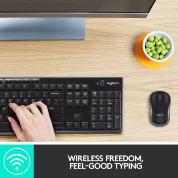 Wireless Keyboard And Mouse Combo - Logitech