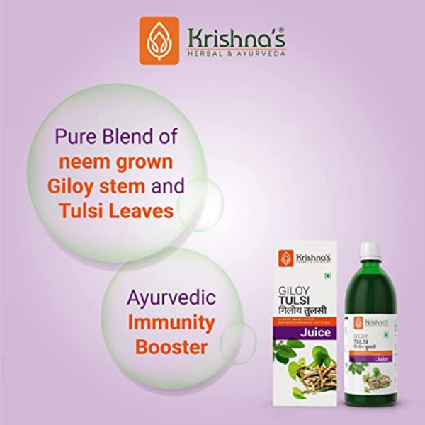 Giloy Tulsi Juice - Krishna's Herbal & Ayurveda