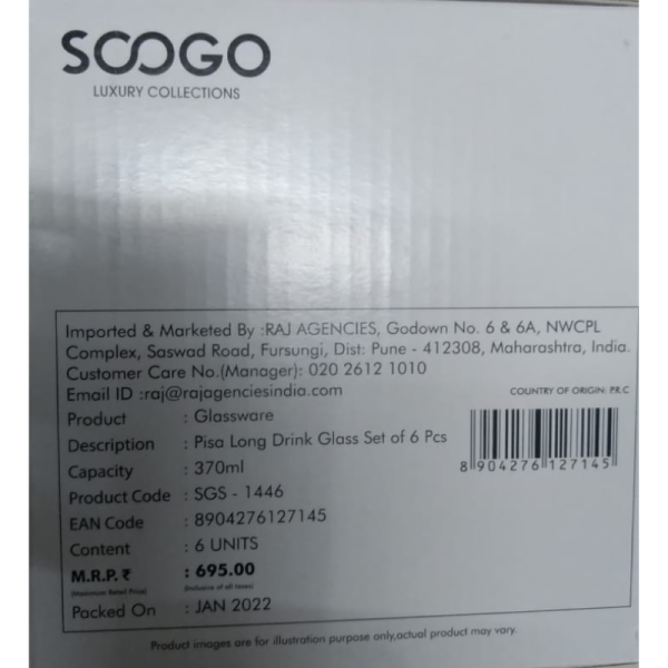 Glassware - Soogo