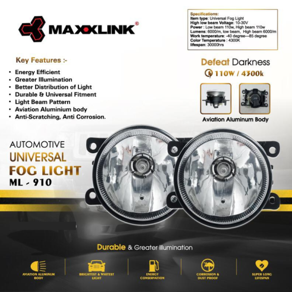 Fog Light - Maxxlink