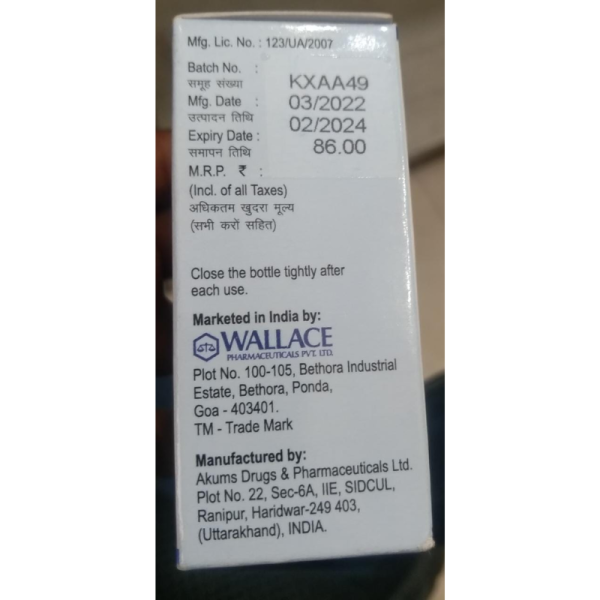 ZN 20 Oral Drops - Wallace Pharmaceuticals Pvt Ltd