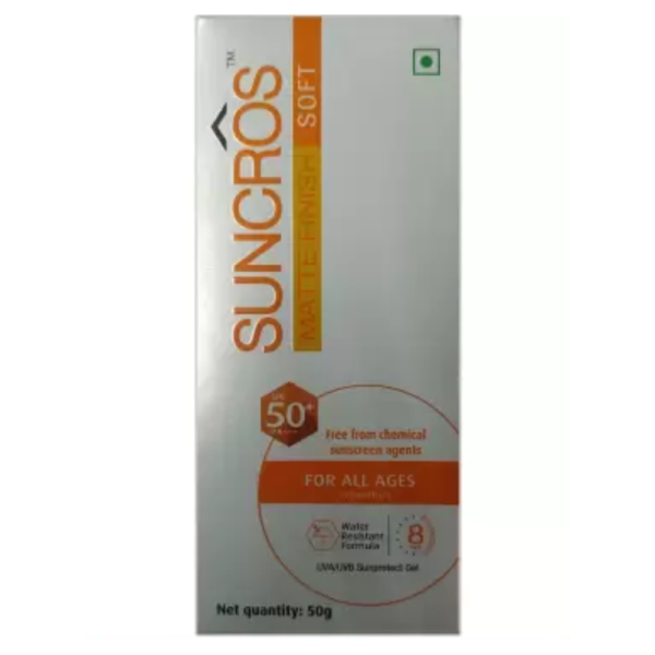 Suncros Matte Finish Soft Gel - Sun Pharmaceutical Industries Ltd