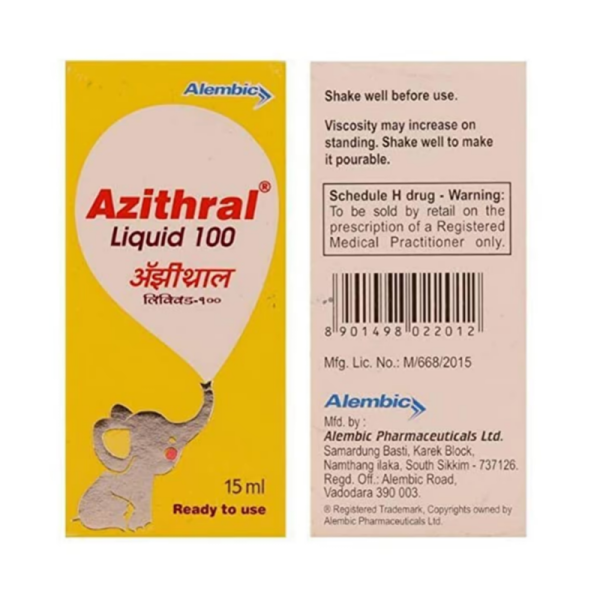 Azithral Liquid - Alembic Pharmaceuticals Ltd