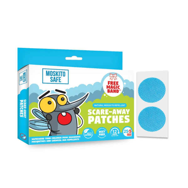 Natural Mosquito Repellent Patches - Moskito Safe