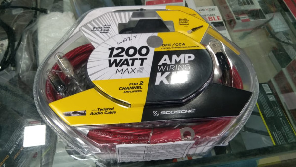 Car Amp Wiring Kit - Scosche