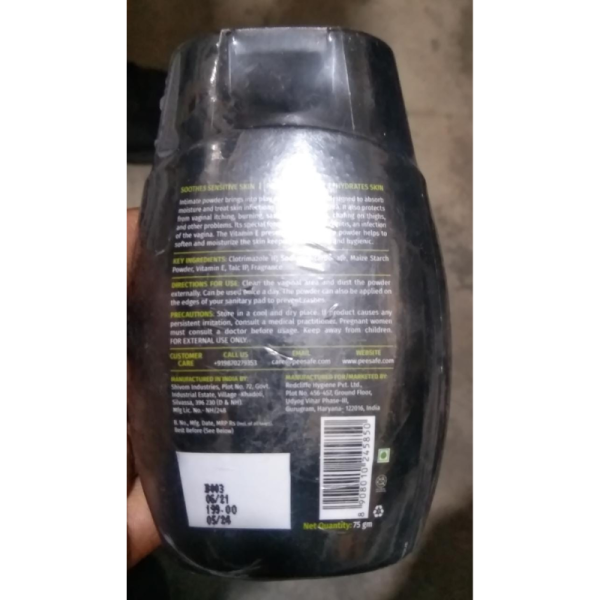 Intimate Powder For Women - Pee Safe