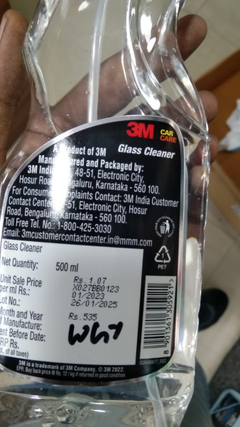 Glass Cleaner - 3M